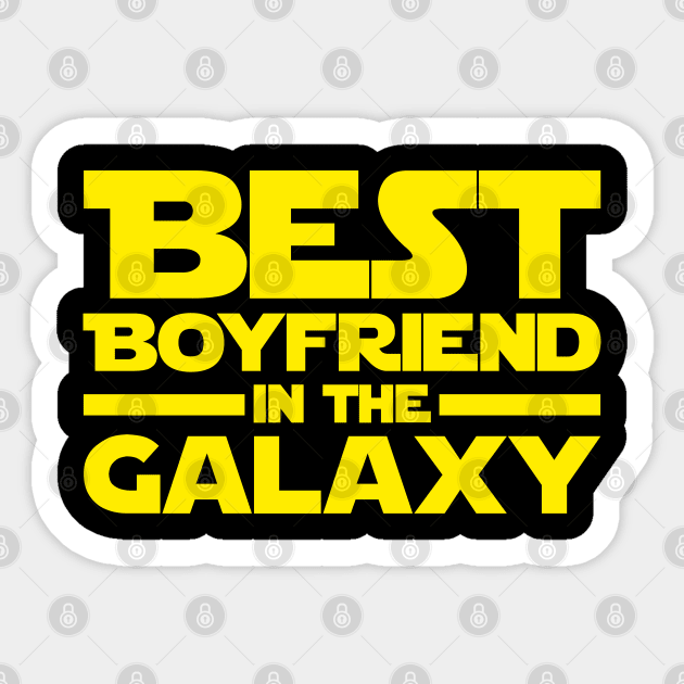 Best Boyfriend In The Galaxy Sticker by defytees